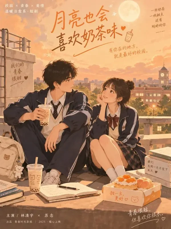 短剧《青春有个月光约定》封面图